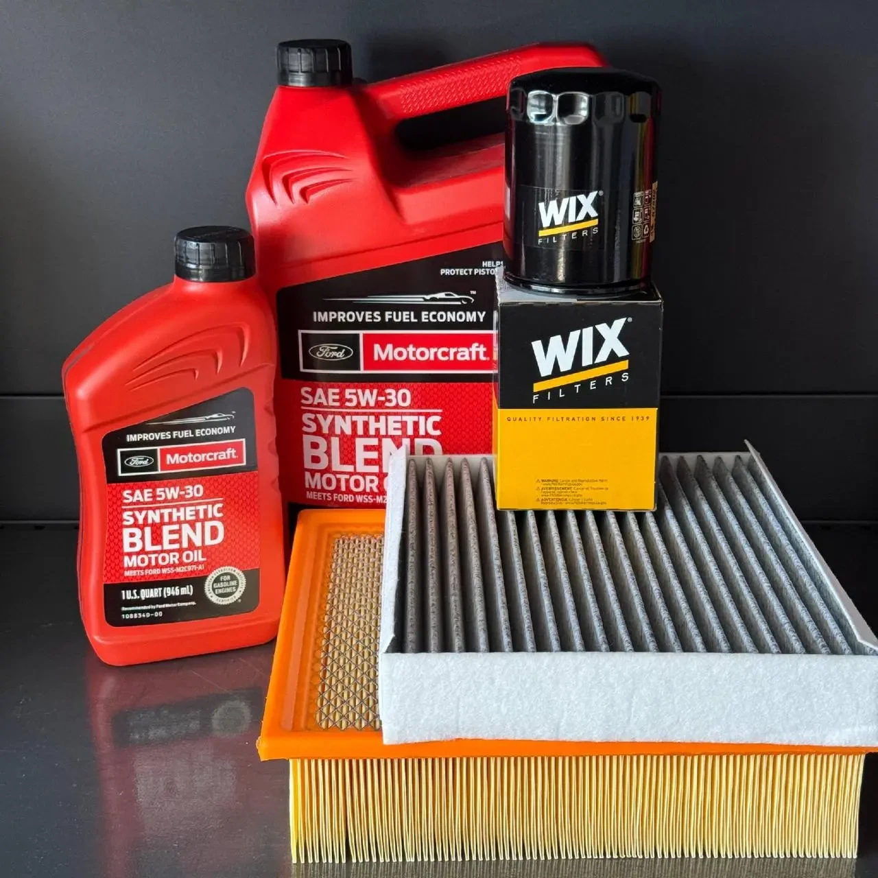 Комплект для ТО Motocraft 5w30 blend Ford F150 (3.5) 15-20/Expedition (3.5) 18-24/Lincoln Navigator (3.5) 18-24 (Масло, фільтр