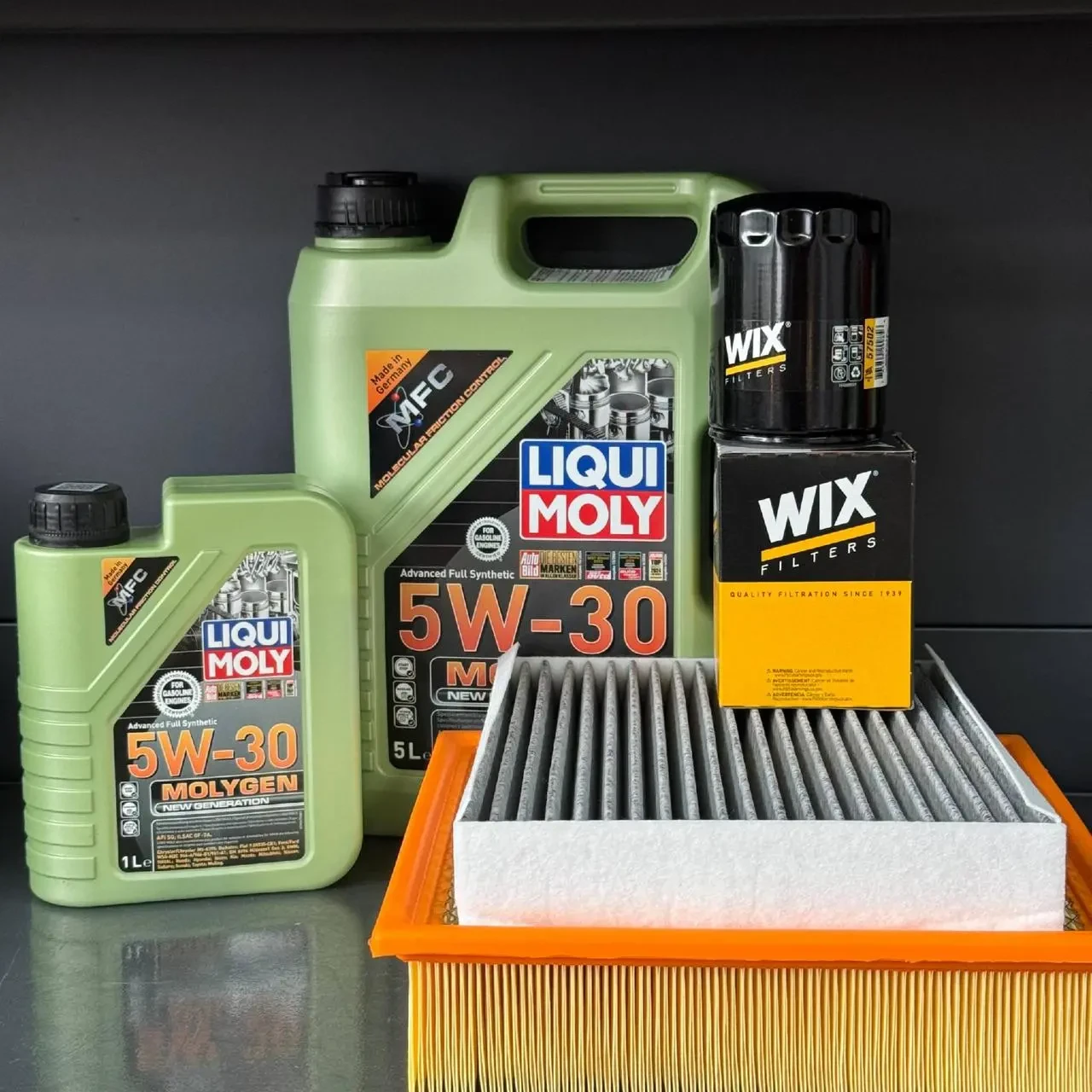 Комплект для ТО Liqui Moly 5w30 Ford F150 (3.5) 15-20/Expedition (3.5) 18-24/Lincoln Navigator (3.5) 18-24 (Масло, фільтр
