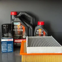 Комплект для ТО Motul 5w30 Ford F150 (3.5) 15-20/ Expedition (3.5) 18-24/Lincoln Navigator (3.5) 18-24 (Масло, фільтр масляний,