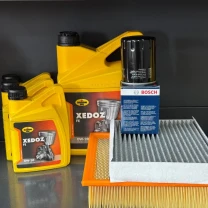 Комплект для ТО KROON OIL 0w20 Ford F-150 (5.0) 15-23 (Масло, фільтр масляний, фільтр повітряний, фільтр салону вугільний)