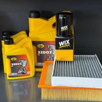 Комплект для ТО KROON OIL 0w20 Ford F-150 (5.0) 15-23 (Масло, фільтр масляний, фільтр повітряний, фільтр салону вугільний)