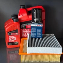 Комплект для ТО Motocraft 5w30 blend Ford F-150 (5.0) 15-23 (Масло, фільтр масляний, фільтр повітряний, фільтр салону вугільний)