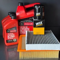 Комплект для ТО Motocraft 5w30 blend Ford F-150 (5.0) 15-23 (Масло, фільтр масляний, фільтр повітряний, фільтр салону вугільний)