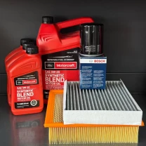 Комплект для ТО Motocraft 5w20 blend Ford F-150 (5.0) 15-23 (Масло, фільтр масляний, фільтр повітряний, фільтр салону вугільний)