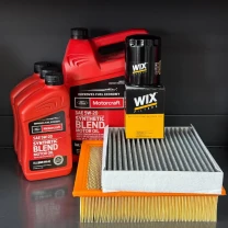 Комплект для ТО Motocraft 5w20 blend Ford F-150 (5.0) 15-23 (Масло, фільтр масляний, фільтр повітряний, фільтр салону вугільний)