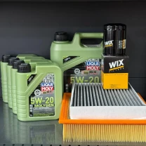 Комплект для ТО Liqui Moly 5w20 Ford F-150 (5.0) 15-23 (Масло, фільтр масляний, фільтр повітряний, фільтр салону вугільний)