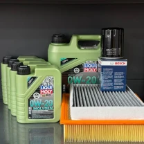 Комплект для ТО Liqui Moly 0w20 Ford F-150 (5.0) 15-23 (Масло, фільтр масляний, фільтр повітряний, фільтр салону вугільний)