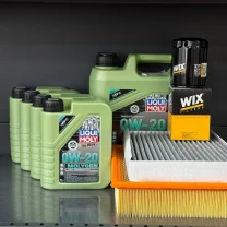 Комплект для ТО Liqui Moly 0w20 Ford F-150 (5.0) 15-23 (Масло, фільтр масляний, фільтр повітряний, фільтр салону вугільний)