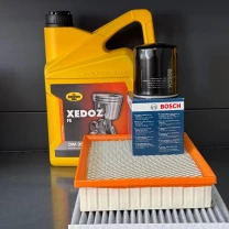 Комплект для ТО KROON OIL 0w20 Ford Fusion (1.5) 15-20/(1.6)13-14  (Масло, фільтр масляний, фільтр повітряний, фільтр салону