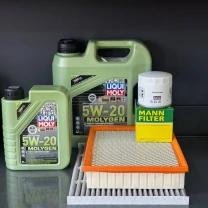 Комплект для ТО Liqui Moly 5w20 Ford Fusion (1.5) 15-20/(1.6)13-14  (Масло 4+1, фільтр масляний, фільтр повітряний, фільтр салону
