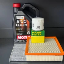 Комплект для ТО Motul 5w30 Ford Fusion (1.5) 15-20/(1.6)13-14  (Маслo, фільтр масляний, фільтр повітряний, фільтр салону