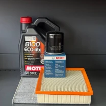 Комплект для ТО Motul 5w30 Ford Fusion (1.5) 15-20/(1.6)13-14  (Маслo, фільтр масляний, фільтр повітряний, фільтр салону