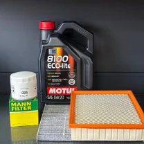 Комплект для ТО Motul 5w20 Ford Fusion (1.5) 15-20/(1.6)13-14  (Маслo, фільтр масляний, фільтр повітряний, фільтр салону