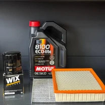 Комплект для ТО Motul 5w20 Ford Fusion (1.5) 15-20/(1.6)13-14  (Маслo, фільтр масляний, фільтр повітряний, фільтр салону