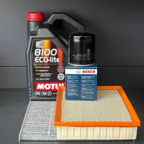 Комплект для ТО Motul 0w20 Ford Fusion (1.5) 15-20/(1.6)13-14 (Маслo, фільтр масляний, фільтр повітряний, фільтр салону вугільний)