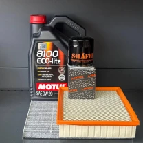 Комплект для ТО Motul 0w20 Ford Fusion (1.5) 15-20/(1.6)13-14 (Маслo, фільтр масляний, фільтр повітряний, фільтр салону вугільний)