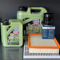 Комплект для ТО Liqui Moly 5w20 Ford Edge 2 (2.0)/Edge 4 (2.0)15-20/Fusion(2.5)13-20 Lincoln MKZ(2.0)14-19/Nautilus (2.0)19