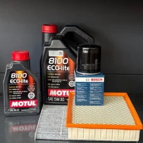 Комплект для ТО Motul 5w30 Ford Edge 2 (2.0)/Edge 4 (2.0)15-20/Fusion(2.5)13-20 Lincoln MKZ(2.0)14-19/Nautilus (2.0)19 (Маслo,