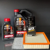 Комплект для ТО Motul 0w20 Ford Edge 2 (2.0)/Edge 4 (2.0)15-20/Fusion(2.5)13-20 Lincoln MKZ(2.0)14-19/Nautilus (2.0)19 (Маслo,