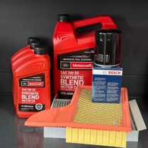 Комплект для ТО Motocraft 5w30 blend Ford Mustang (5.0) 15-21(Масло 7,59л, фільтр масляний, фільтр повітряний, фільтр салону