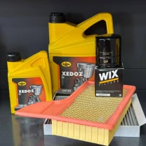 Комплект для ТО KROON OIL 5w30 Ford Mustang (2.3)15-21 (Масло 6л, фільтр масляний, фільтр повітряний, фільтр салону вугільний)