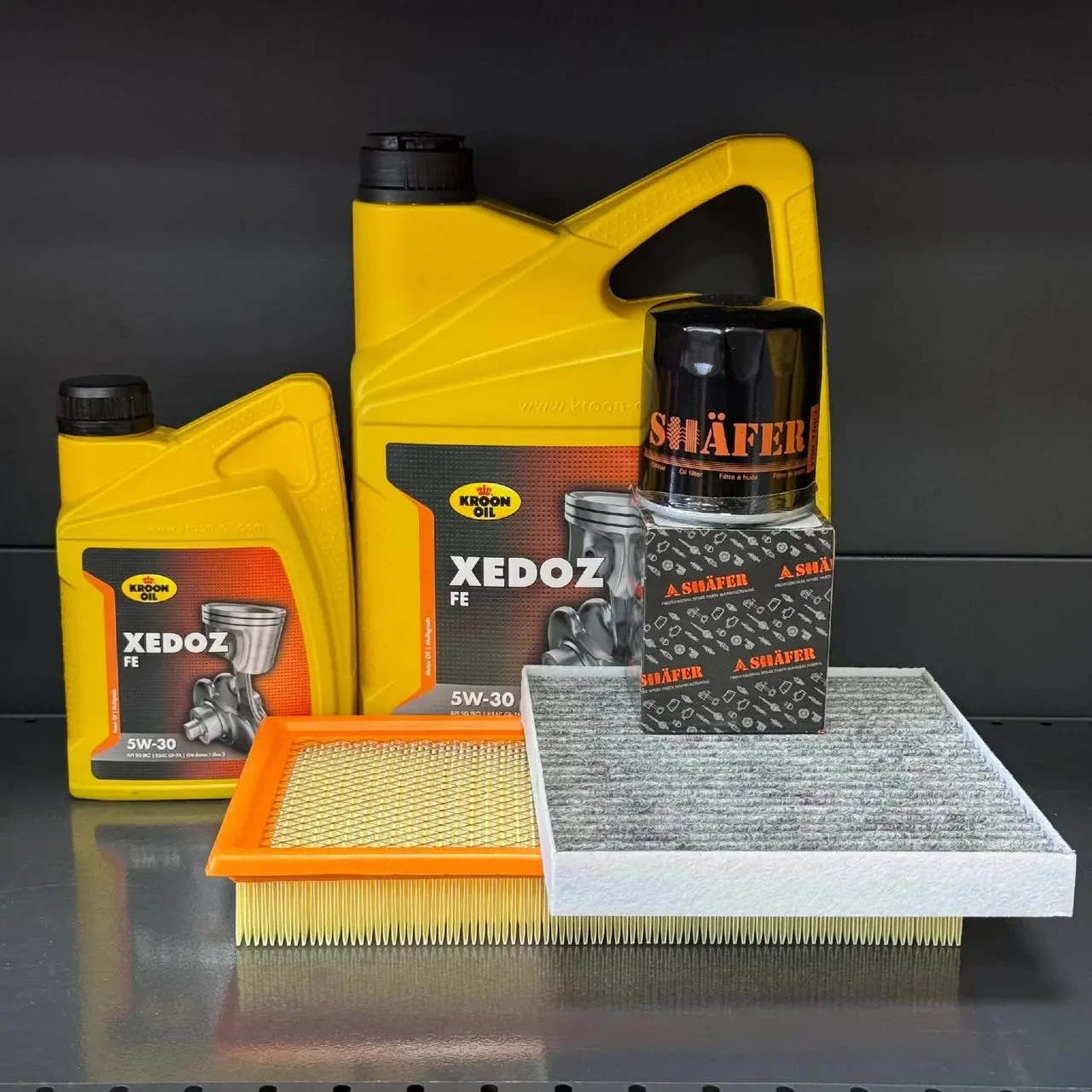 Комплект для ТО KROON OIL 5w30 Ford Explorer(2.0) 12-15/(2.3) 16-19/Lincoln MKT(2.0) 13-16 (Масло 6л, фільтр масляний, фільтр