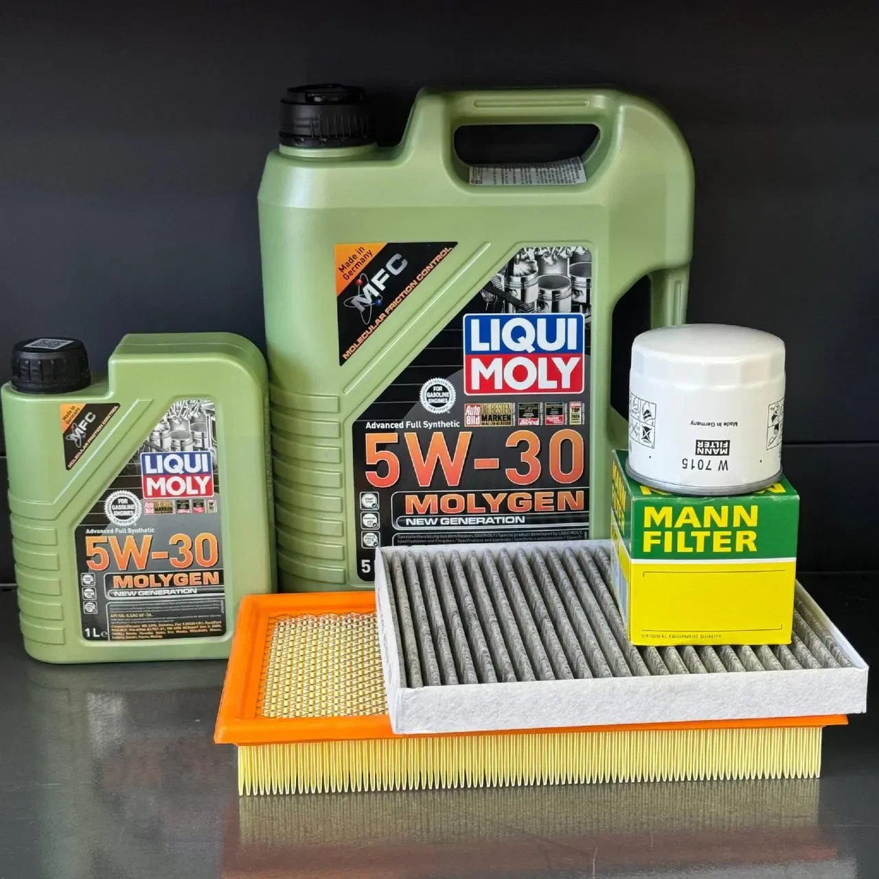 Комплект для ТО Liqui moly 5w30 Ford Explorer(2.0) 12-15/(2.3) 16-19/Lincoln MKT(2.0) 13-16 (Масло 6л, фільтр масляний, фільтр