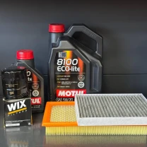 Комплект для ТО Motul 5w20 Ford Explorer(2.0) 12-15/(2.3) 16-19/Lincoln MKT(2.0) 13-16 (Масло 6л, фільтр масляний, фільтр