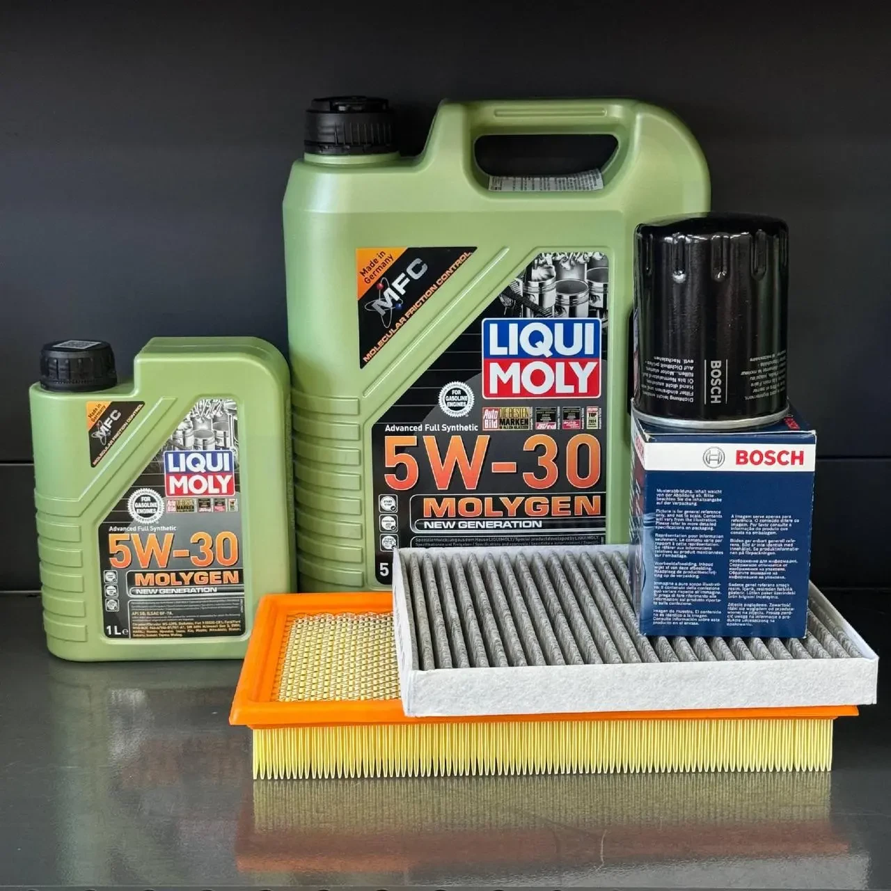 Комплект для ТО Liqui Moly 5w30 Ford Flex(3.5) 09-19/Explorer(3.5)11-19/Taurus(3.5) 09-19, Lincoln MKS(3.7)/(3.5)10-16