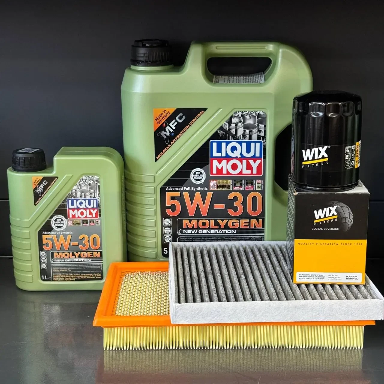 Комплект для ТО Liqui Moly 5w30 Ford Flex(3.5) 09-19/Explorer(3.5)11-19/Taurus(3.5) 09-19, Lincoln MKS(3.7)/(3.5)10-16