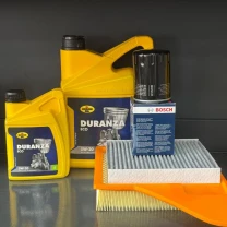 Комплект для ТО KROON OIL 5w20 Ford Mustang (3.7) 13-14 (Масло 6л, фільтр масляний, фільтр повітряний, фільтр салону вугільний)