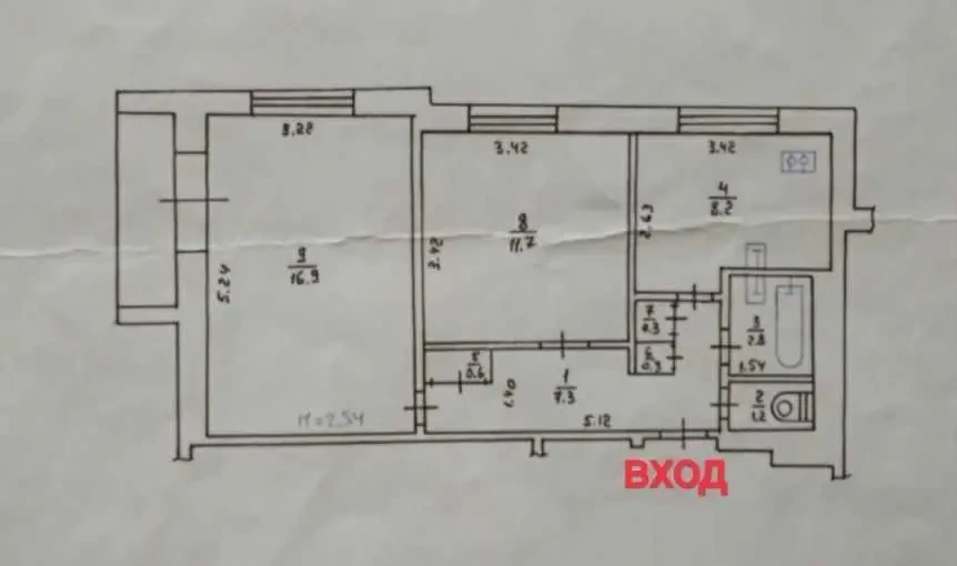 2-к квартира Харків, Холодногірський, Волонтёрская 18