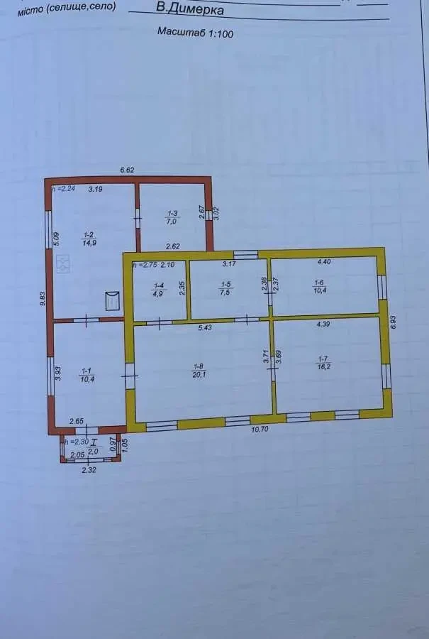 4-к будинок Броварський, Велика Димерка, Богданівський 14 9