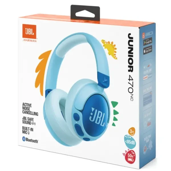 Bluetooth-гарнітура JBL Junior 470NC Blue (JBLJR470NCBLU) 3
