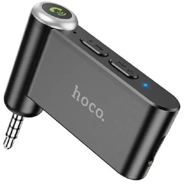 FM-трансмітер Hoco E58 Magic music AUX BT Black 2