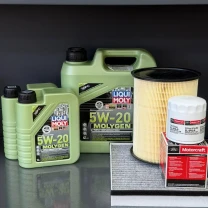 Комплект для ТО Liqui Moly 5w20 Lincoln MKC 2.0/2.3 Ford Focus 2.3/Escape 2.0 (Масло 4+1+1, фільтр масляний, фільтр повітряний,
