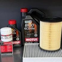 Комплект для ТО Motul  5w30 Lincoln MKC 2.0/2.3 Ford Focus 2.3/Escape 2.0 (Масло 5+1, фільтр масляний, фільтр повітряний, фільтр