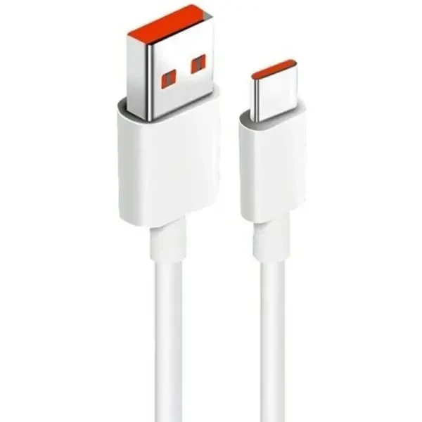Кабель Xiaomi 6A USB to Type-C 1m White (BHR6032GL/BHR4915CN) 2