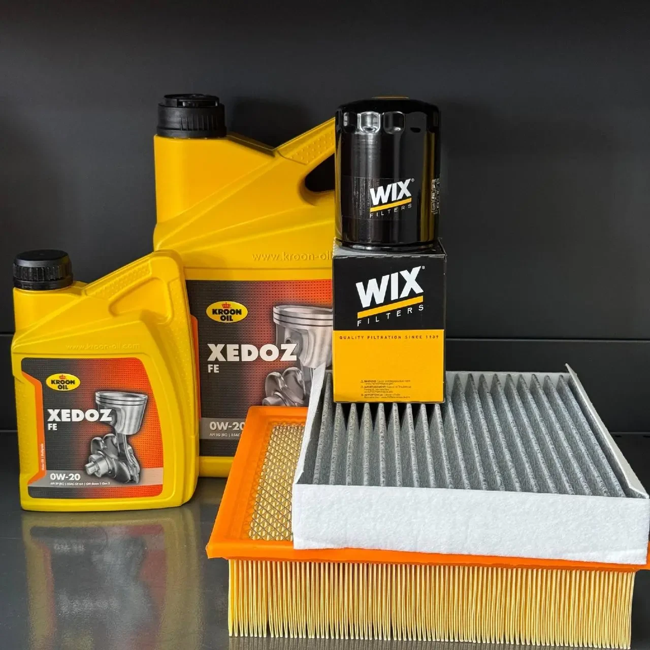 Комплект для ТО KROON OIL 0w20  Ford F150 (3.5) 15-20/Expedition (3.5) 18-24/Lincoln Navigator (3.5) 18-24 (Масло, фільтр