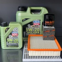 Комплект для ТО Liqui Moly 5w20 Ford Fusion (1.5) 15-20/(1.6)13-14  (Масло 4+1, фільтр масляний, фільтр повітряний, фільтр салону