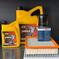 Комплект для ТО KROON OIL 0w20 Ford Edge 2 (2.0)/Edge 4 (2.0)15-20/Fusion(2.5)13-20 Lincoln MKZ(2.0)14-19/Nautilus (2.0)19 (Маслo,