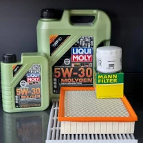 Комплект для ТО Liqui Moly 5w30 Ford Edge 2 (2.0)/Edge 4 (2.0)15-20/Fusion(2.5)13-20 Lincoln MKZ(2.0)14-19/Nautilus (2.0)19
