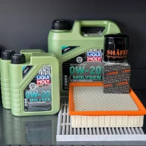 Комплект для ТО Liqui Moly 0w20 Ford Edge 2 (2.0)/Edge 4 (2.0)15-20/Fusion(2.5)13-20 Lincoln MKZ(2.0)14-19/Nautilus (2.0)19
