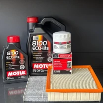 Комплект для ТО Motul 0w20 Ford Edge 2 (2.0)/Edge 4 (2.0)15-20/Fusion(2.5)13-20 Lincoln MKZ(2.0)14-19/Nautilus (2.0)19 (Маслo,