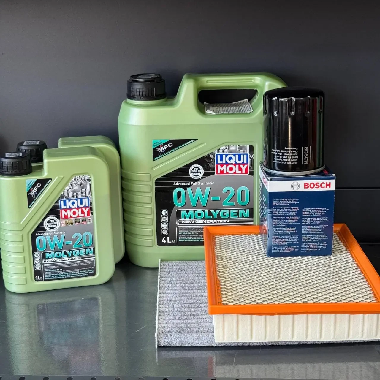 Комплект ТО Liqui Moly 0w20 для Ford Edge 3 (3.5) 15-20/Edge 4 (3.7) 15-20/(3.5) 15-18 Lincoln MKZ (3.7) 14-16/Continental (3.7)