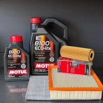 Комплект ТО Motul 0w20 для Ford Edge 4 (2.7) 15-20 Lincoln MKZ (3.0) 17-19/MKX (2.7) 16-18/Nautilus (2.7) 19/Continental (3.0)
