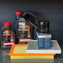 Комплект для ТО Motul 5w30 Ford Explorer(2.0) 12-15/(2.3) 16-19/Lincoln MKT(2.0) 13-16 (Масло 6л, фільтр масляний, фільтр