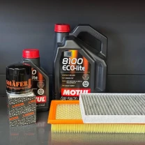 Комплект для ТО Motul 5w20 Ford Explorer(2.0) 12-15/(2.3) 16-19/Lincoln MKT(2.0) 13-16 (Масло 6л, фільтр масляний, фільтр