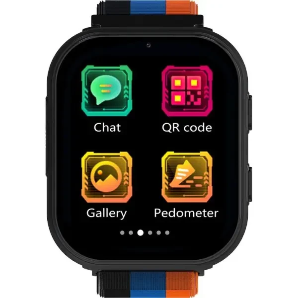 Смарт-годинник дитячий Gelius Rainbow 4G Black (GP-PK008) 8