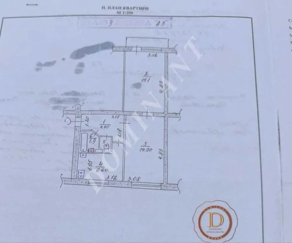 2-к квартира Запоріжжя, Заводський, Республіканська 53 6
